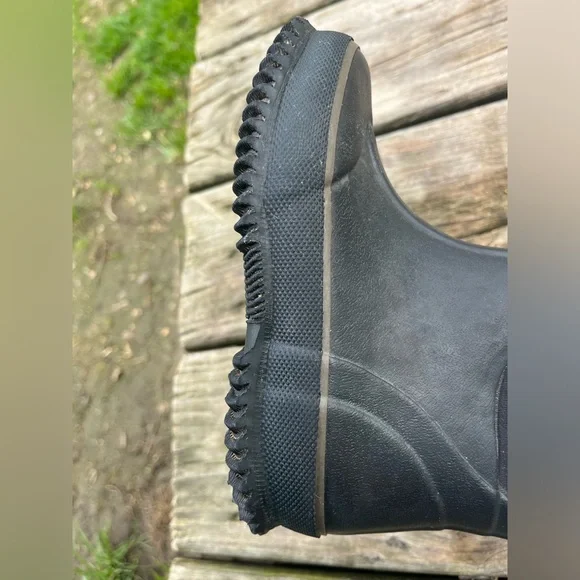 Kids Black Waterproof Neoprene Muck Boots Lincoln Outfitters Sz 10 Little Boys - Picture 9 of 10